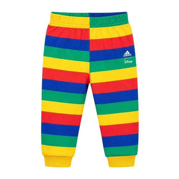 adidas Other - Adidas Disney Toddler 2T Rainbow Stripe Jogger Sweat pants pride streetwear